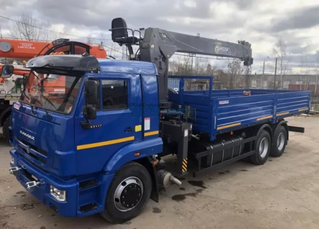 Самосвал JAC N350 с КМУ Horyong HRS 206