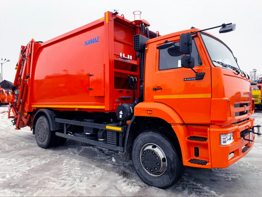 Мусоровоз КАМАЗ 63501